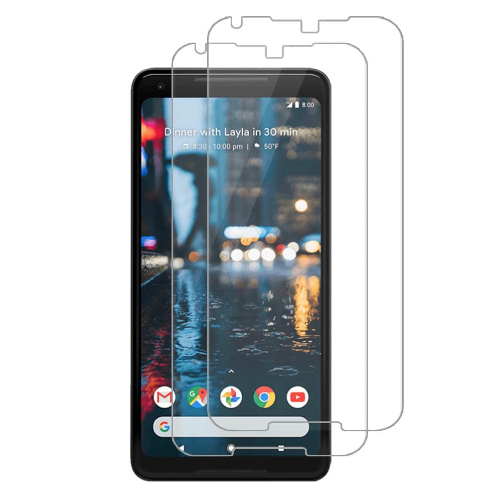 for Pixel 2XL screen protector,Pixel 2XL Tempered Glass Screen Protector,[2-Pack][Full Coverage][9H Hardness][Easy Bubble-Free Installation][Anti-Scratch] Compatible with Google Pixel 2 XL