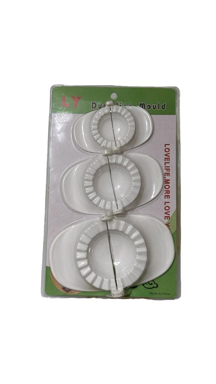 "Dumpling Maker Mould Press Dumpling Wrappers Dumpling Mould Dumpling Press Bao Buns Gyoza Skins Gyoza Wrapper Empanada Press Dumplin 3-Piece Dumpling Maker Set"