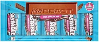Mr-Beast Milk Chocolate Bar, 1.24 Oz (35g), 5 Count