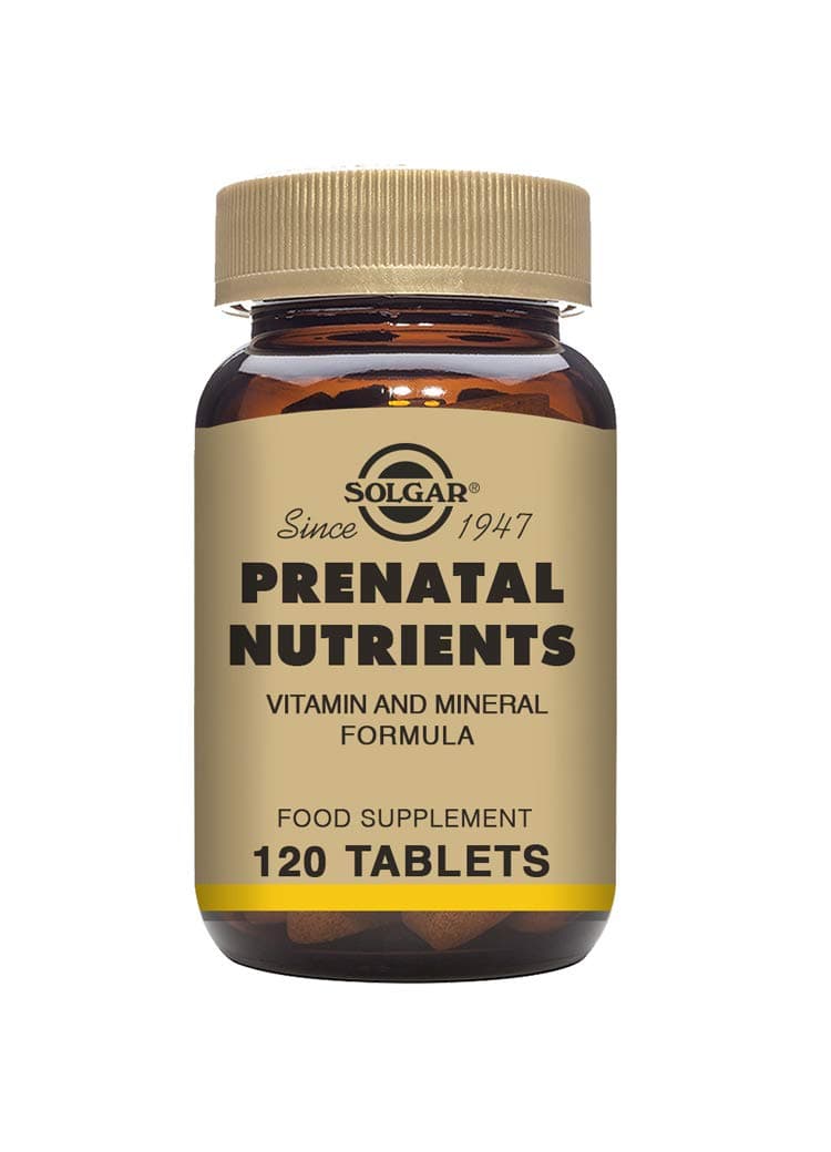 Solgar Prenatal Nutrients Tablets, 120 Tabs