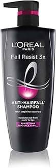 L’Oréal Paris L'Oreal Fall Resist 3X Anti-Hairfall Shampoo, 640ml (With 10% Extra)