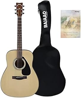 YAMAHA F280 Rosewood Acoustic Guitar, Natural With Bajaao Gig Bag