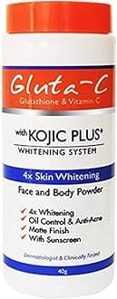 Gluta-C Face and Body Powder with Kojic Plus Whitening System- 40g
