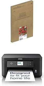 Expression Home XP-5200 Precision Core 3-in-1 Ink Multifunction Printer, Scanner, Copier, WiFi, 1440dpi, Duplex, 2.4 Inch Display, DIN A4, incl. 3 Months Readyprint Flex Trial