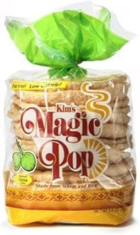 Kim's Magic Pop Onion Flavor 12-Pack: Freshly Popped Rice Cakes, Healthy Grain Snack, 0 Weight Watchers Point