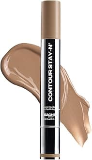Sacheu Liquid Contour STAY-N Long Wear Cream Contour Makeup — Long Lasting, Blendable, & Lightweight Formula — Vegan & Cruelty-free, Giving Iconic