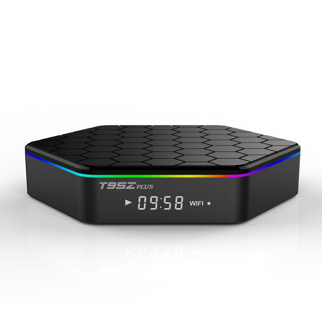 Elloon T95Z Plus Android TV Box Android 6.0 Octalon 2GB DDR3 Memory 16GB EMCC ROM Smart TV Supports 2.4G / 5G Dual WiFi and 4K