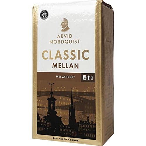 Classic Mellanrost - Medium Roast Ground Filter Coffee 500g - Pack of 2