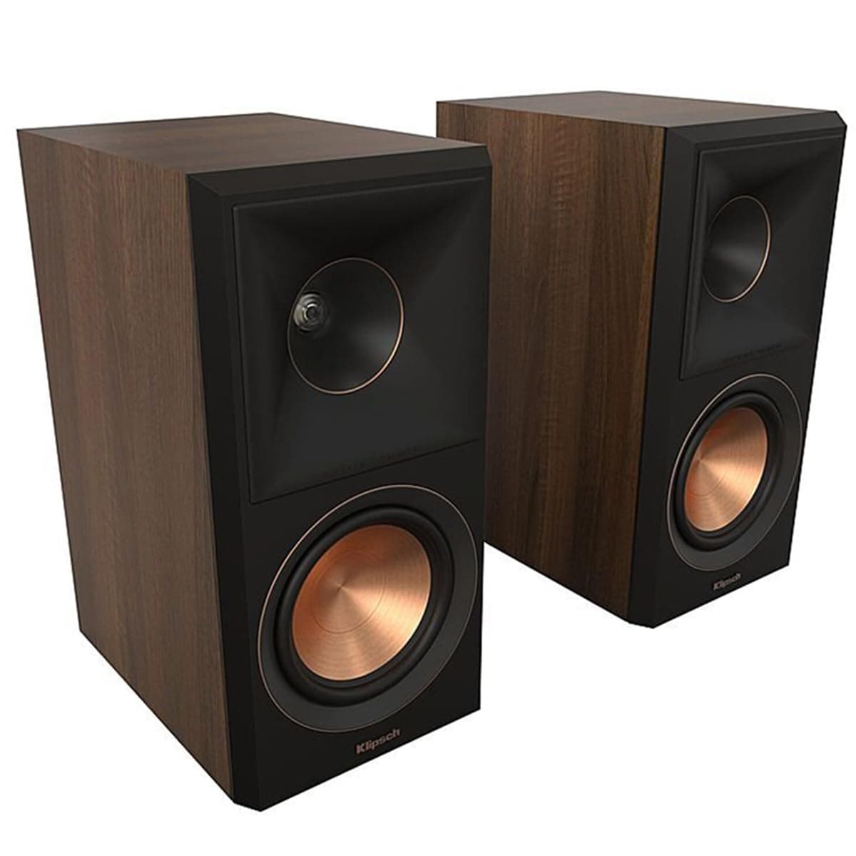 klipsch Reference Premiere RP-500M II Walnut Bookshelf Speaker