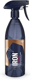 Gyeon Iron Redefined Iron Remover Fallout Cleaner for Car Paint Wheels Glass pH Neutral Color Changing Formula Removes Brake Dust Rust & Rail Dust Powerful Auto Detailing Surface Decontamination