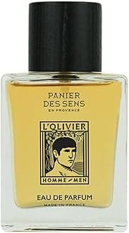 L’Olivier Eau de Parfum for Men - Fresh Mediterranean Olive Wood, Cedar & Citrus Fragrance - Long-Lasting Natural Scent - 1.7 fl oz Spray