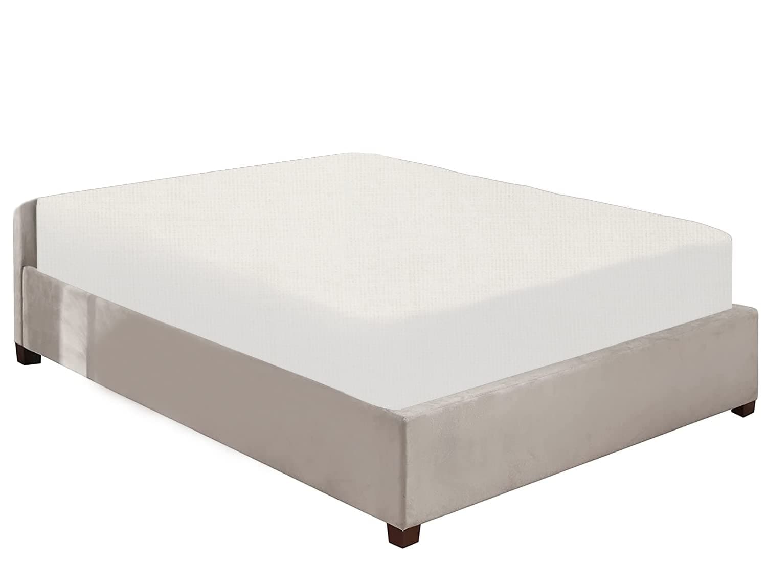 100% Brushed Cotton Flannelette 40CM/16" Extra Deep Fitted Sheets in 12 Colours (Cream, Single)