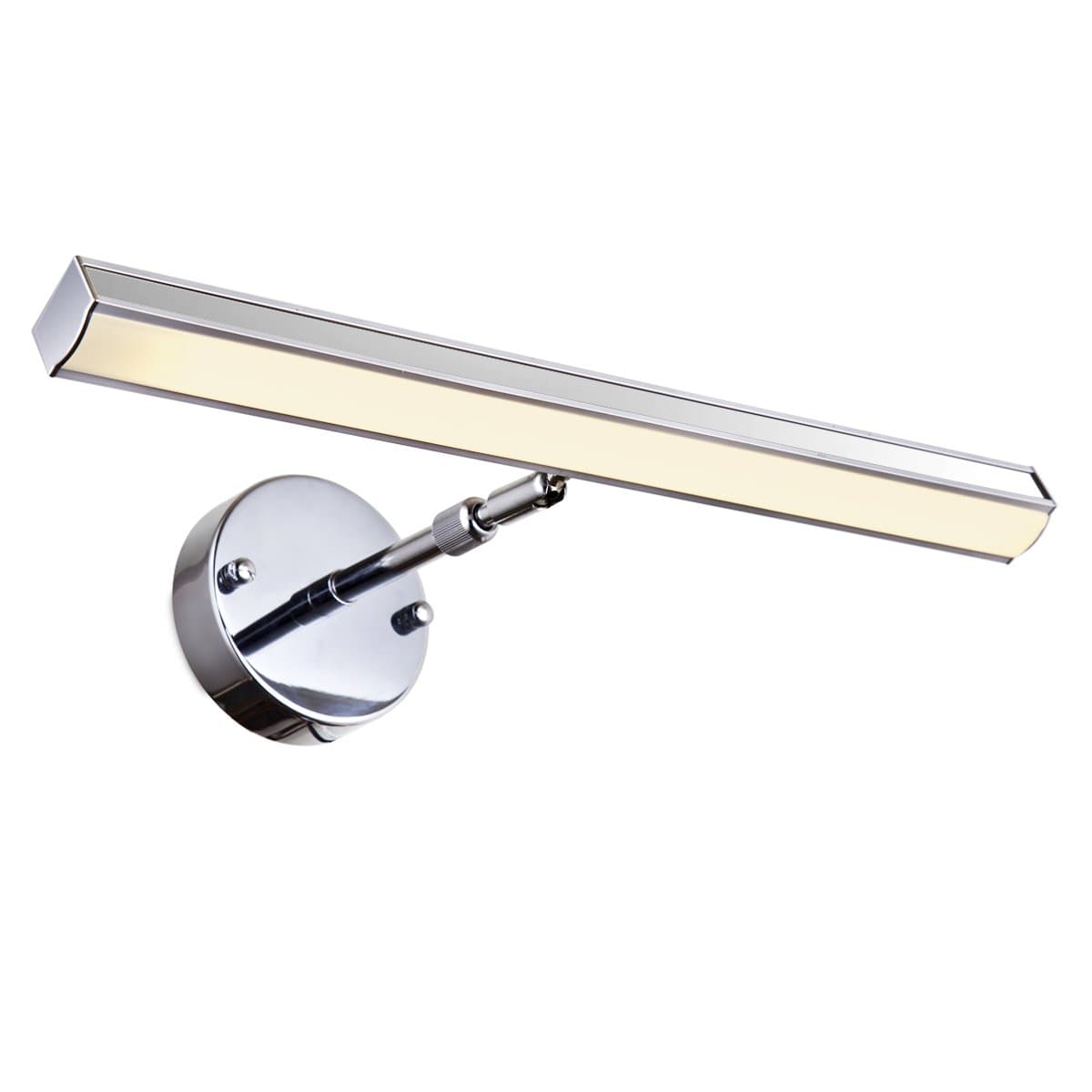 LED Vanity Light Bathroom Light LED Wall Light Picture Light, Super Angle and Extension-Type 360 Degree Rotation , 9W, Warm White, Adjustable Angle