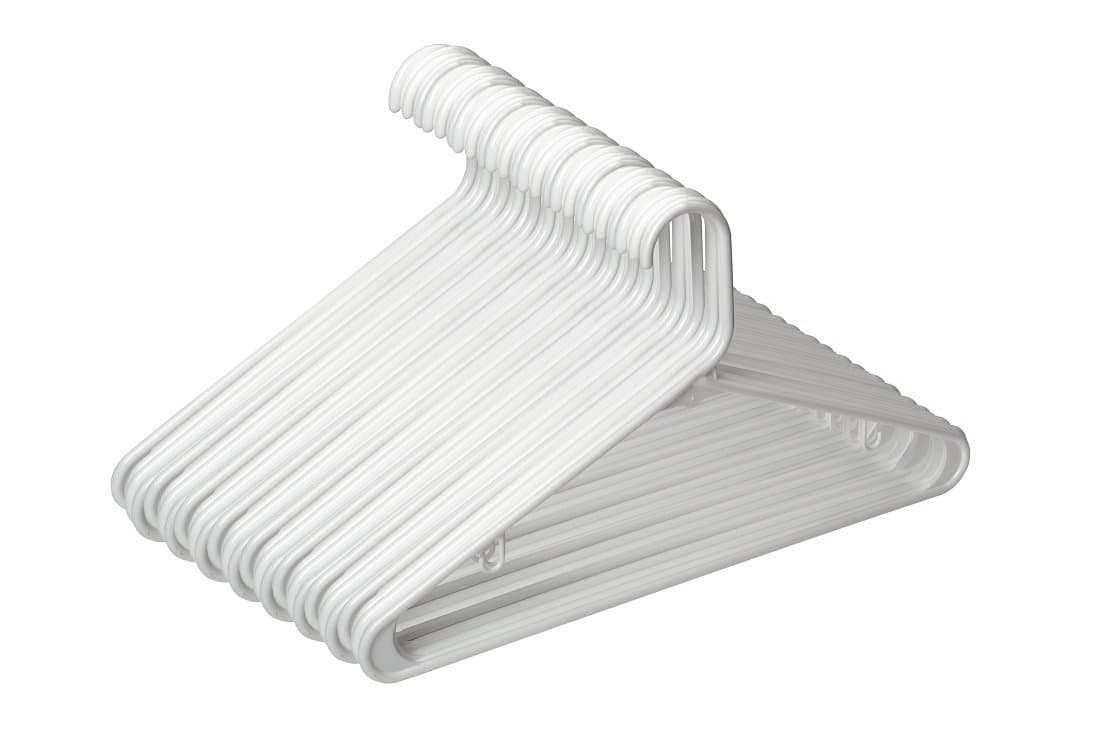 1InTheHome Standard Plastic Hangers, Hanger (48 Pack)