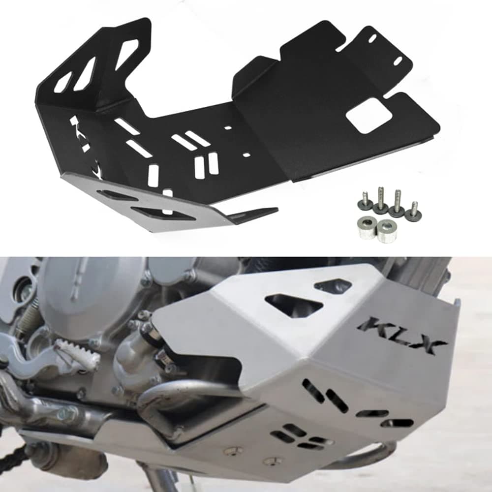 Front Skid Plate Engine Mud Guard Cover Compatible with KLX250 /250S/250R KLX300 KLX300R KLX300SM D-Tracker/X