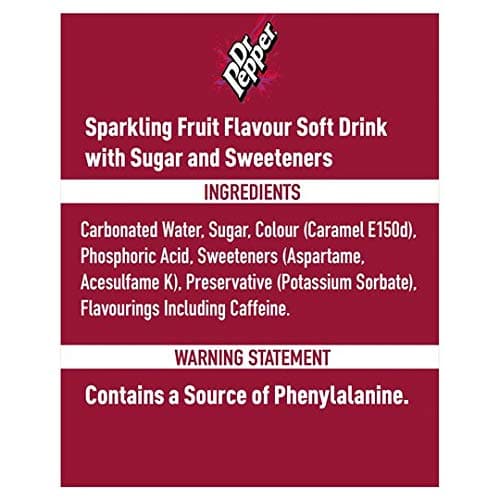 Dr Pepper PMP Drink, 330 ml