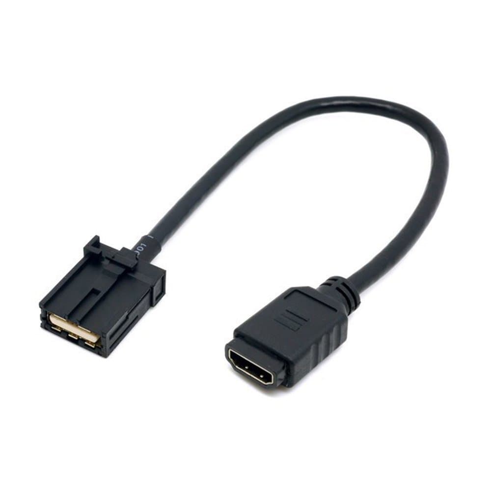0.3m High Speed HDMI 1.4 Type E Male to Type A Female Video Audio Cable Automotive Connection System Grade Connector