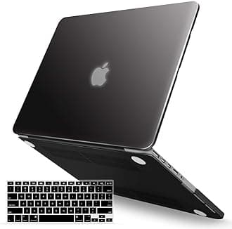 IBENZER Compatible with MacBook Pro 13 Inch Case 2015 2014 2013 end 2012 A1502 A1425, Hard Shell Case with Keyboard Cover for Old Version Apple Mac Pro Retina 13, Black, R13BK +1 A