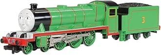 Bachmann Trains Thomas And Friends - Henry The Green Engine With Moving Eyes,unisex-children