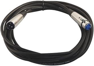 Your Cable Store 15 Foot XLR 3 Pin Male/Female Microphone Cable