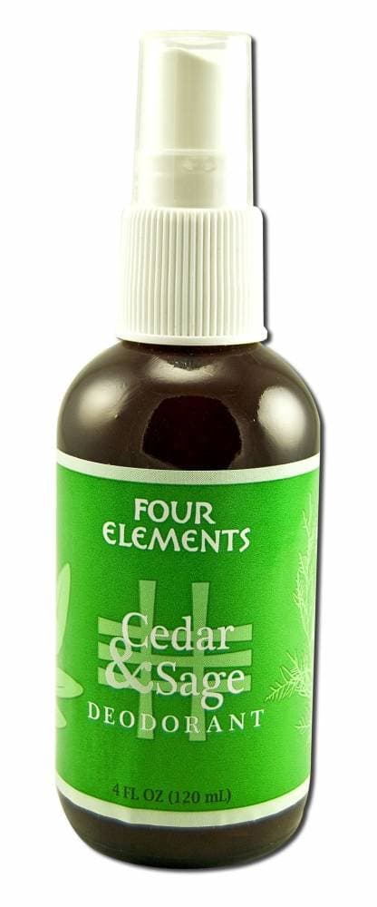 FOUR ELEMENTS Cedar Sage Deodorant, 4 Ounce