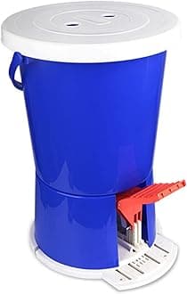 Mini Manual Washing Machine, Portable Foot-Operated Washing Machine, Fast Washing Tool for Family Outdoor Camping, Removable Laundry Bucket
