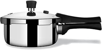 - Xpress Triply 1 L Pressure Cooker Baby, Induction Cooker, Outer Lid Pressure Cooker, Induction & Gas Stove Compatible, 5 Years Warranty
