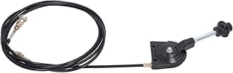 Excavator Manual Throttle Cable Motor Control Throttle Hand Control Kit Heavy Equipment Parts Throttle Grips Cable Accessories 3.5meter