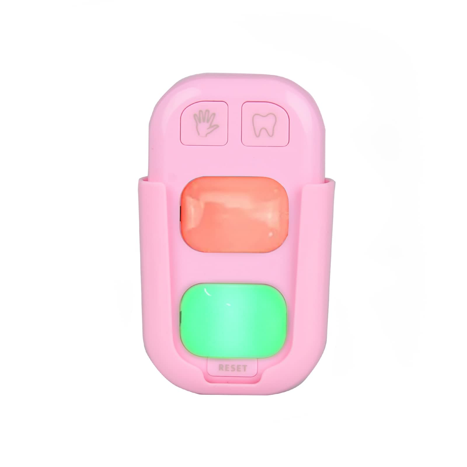 - Timer for Kids, 2 Minutes Teeth Brush Timer,20 Seconds Bathroom Hand Washing Timer, Color Indicator Light Stick on Bathroom Timer for Children Training Coach (Pink)