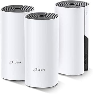 TP-Link Deco M5 AC1300 Whole Home Mesh Wi-Fi System covers 5500 square feet and 100 Devices