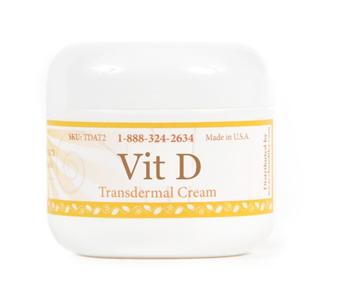 SVA Vitamin D Transdermal Cream 4 Oz.