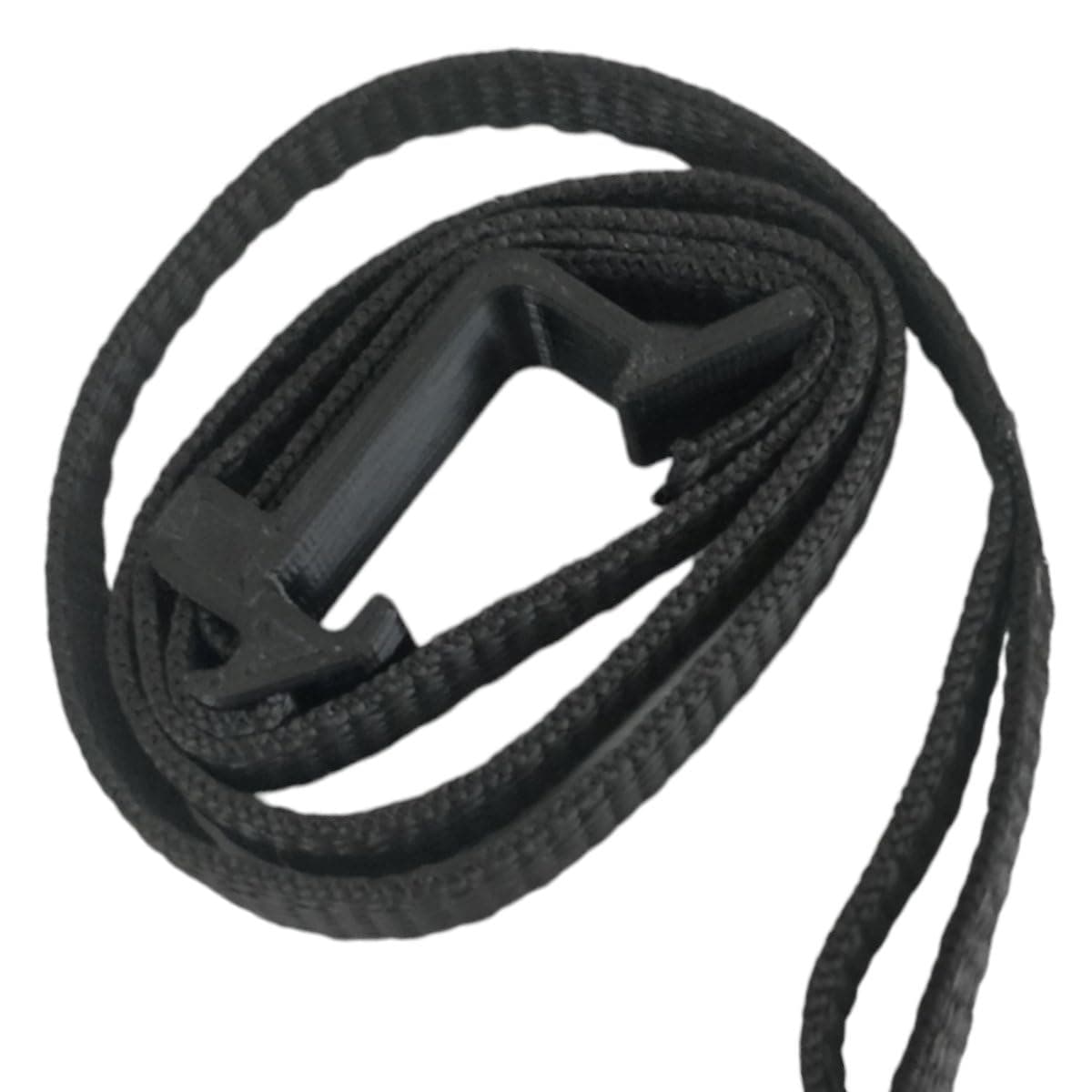 Buggy Board Clip Hook and Strap for Lascal Equivalent Part 81150 (Black)