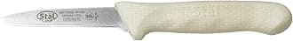Winco 3-1/4" Paring Knives, White PP Hdl, 2pcs/pk