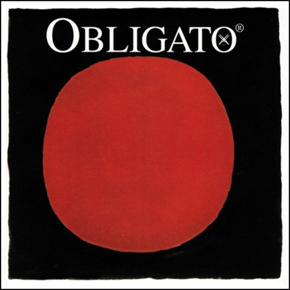 Obligato 1/8-1/4 Violin String Set - Medium Gauge - with Ball-end E