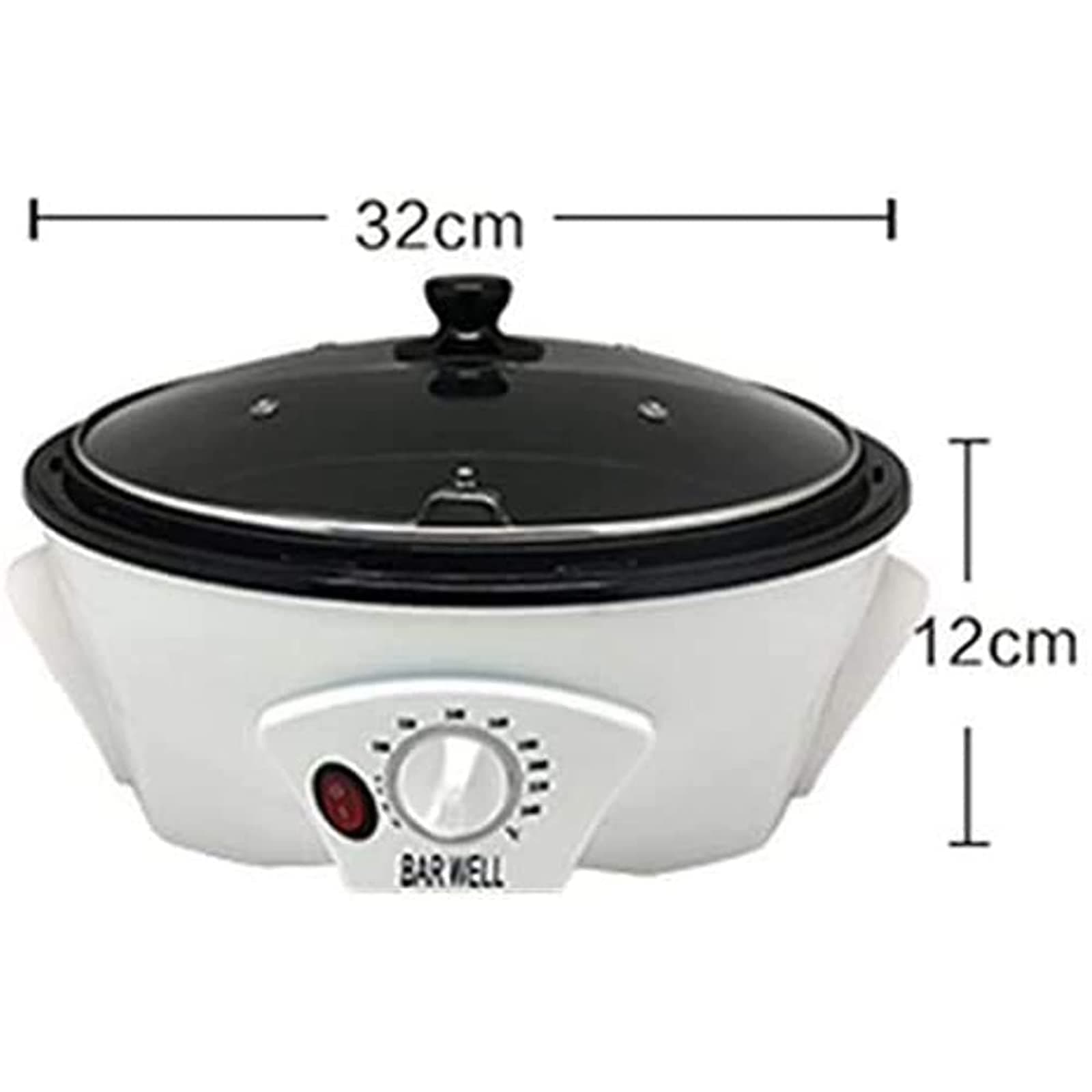 1200W Coffee Beans Roasting Machine Home Coffee Roaster Machine With 100-240 ℃ Temperature Adjustment For Homecafe Roasting Rich Flavour