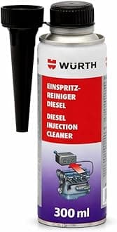 Wurth Diesel Injection Cleaner, 300 ml - Cleaner for Injectors, Compatible with Modern Catalytic Converters