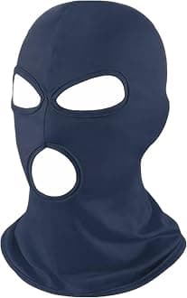 3 Hole Full Face Mask, Women Men Thin Balaclava Face Mask for Motorcycle Bike Hunting Cycling Cap Ski