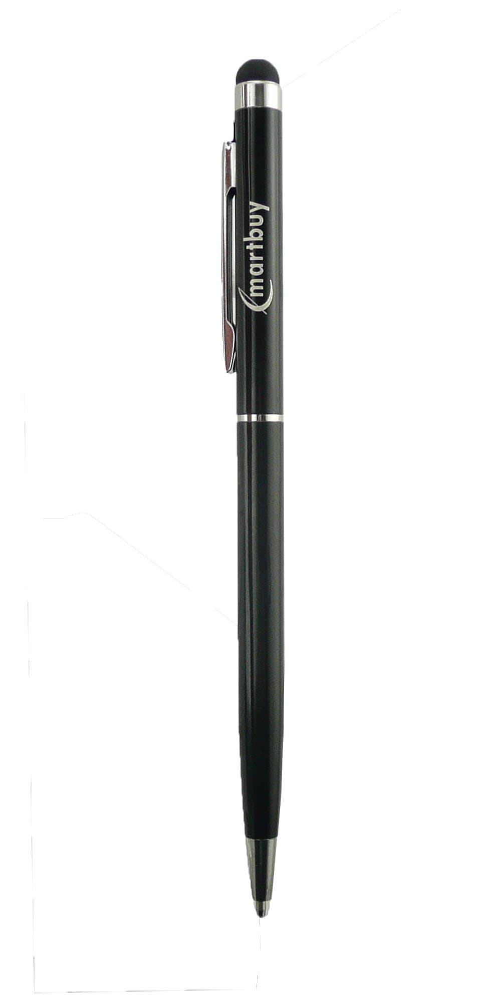 Emartbuy® Black Dual Function Ball Pen + Capacitive/Resistive Touchscreen Stylus Pen suitable for Disgo 6000 Tablet