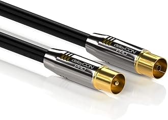 Deleycon TV Cable Straight/Straight – Gold