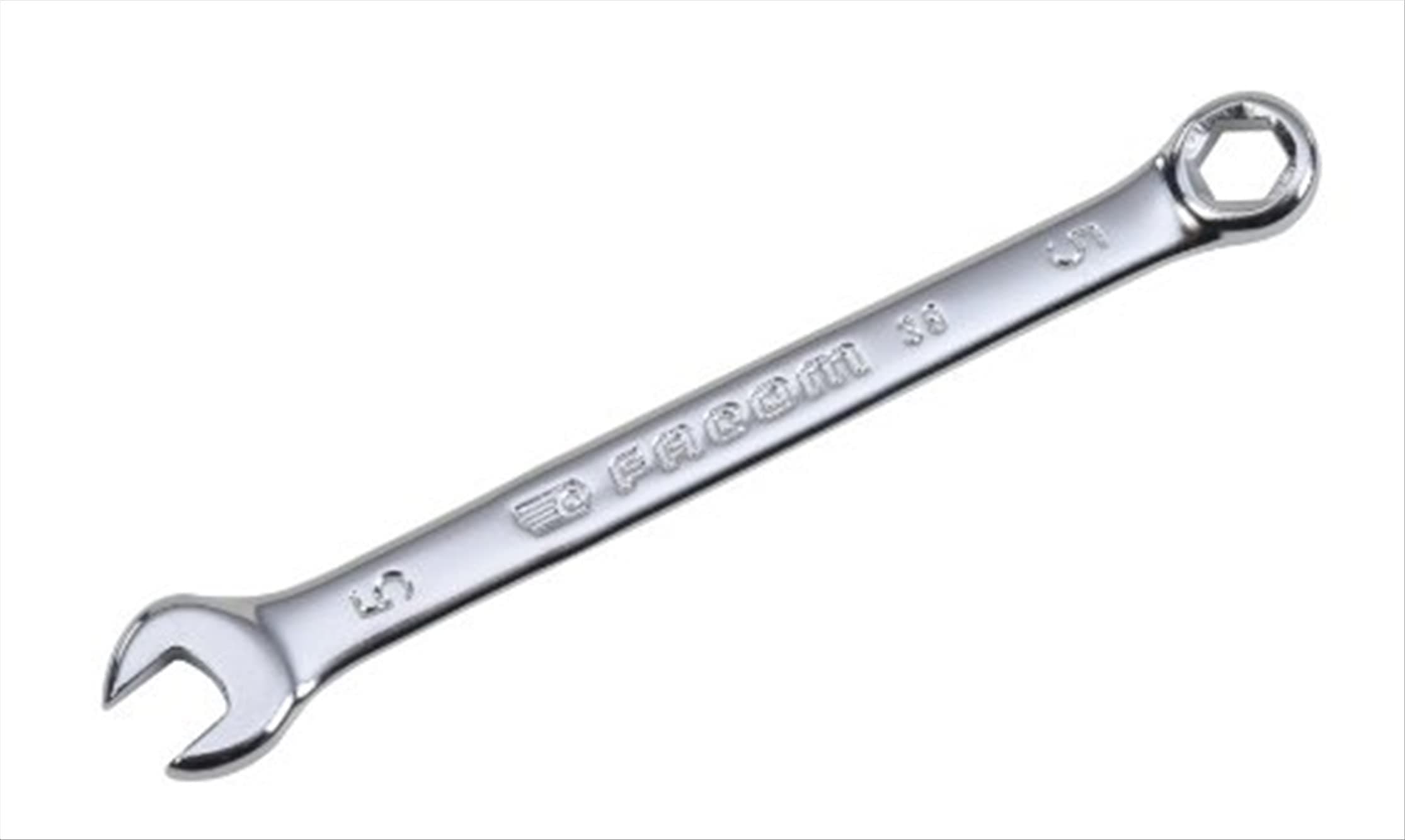 Satin Short Combination Wrench 4 mm 6 PT