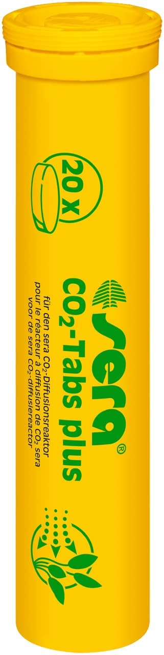 Sera Co2 Tabs Plus Fish Aquarium, 3.2 Oz