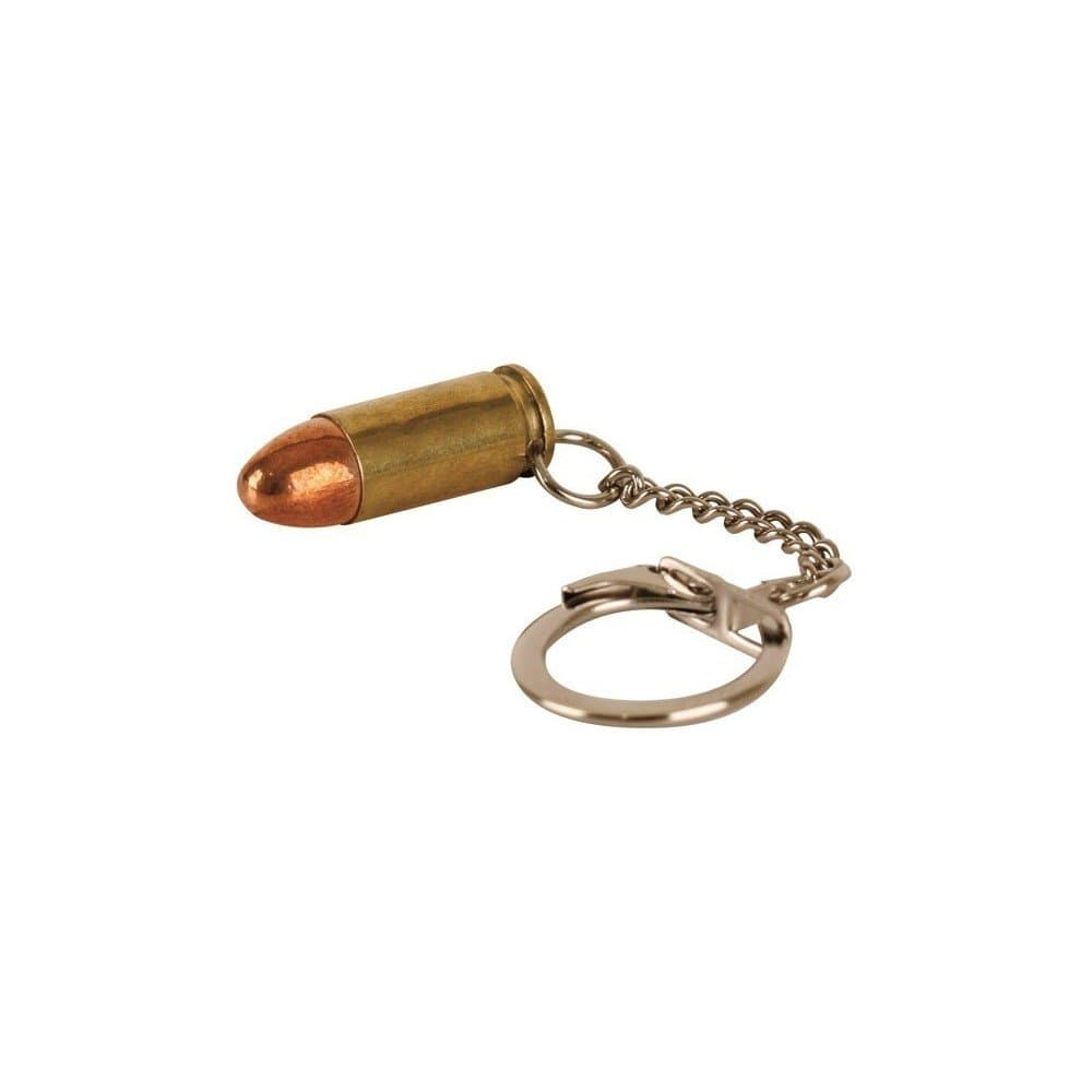 9mm Keyring - Brass - Single