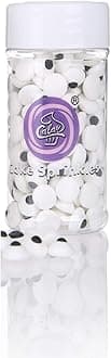 GEORLD Small Candy Eyeballs Eyes Cake Cupcake Toppers Cookie Decorations