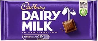 Cadbury Dairy Milk Chocolate Bar, 110g