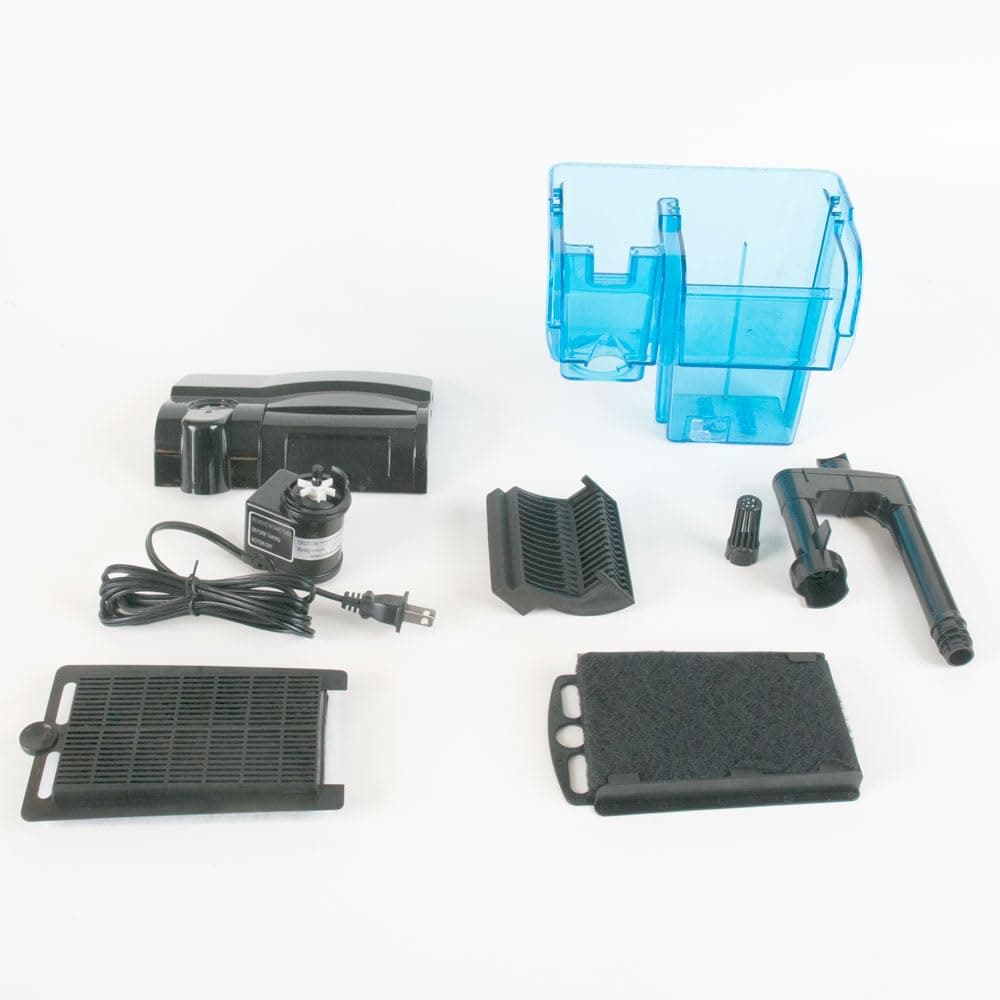 Penn-Plax Cascade 200 Power Filter – Hang-On Filter with Quad Filtration – Great for Freshwater and Saltwater Setups