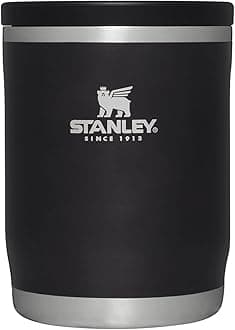 STANLEY Adventure To-Go Food Jar | Vacuum Insulated Food Container | Wide Mouth Screw On Lid | Packable for Travel | Stainless Steel with Leakproof Lid | BPA-Free