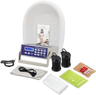Healcity Ionic Detox Foot Bath Machine Birthday Gift Foot Spa Cleanse Negativ...