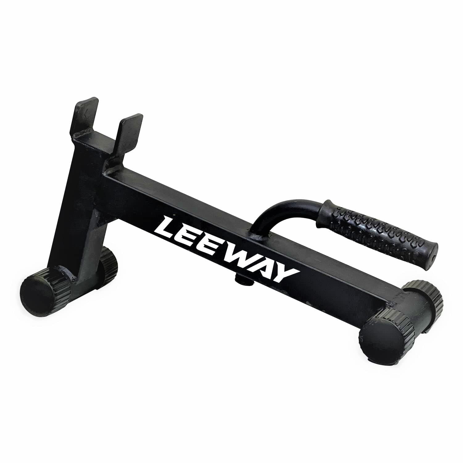 Leeway Deadlift Barbell Jack | Bar Jak for Gym, Compatible with All Olympic Weight Plates and Barbell Plates | Use On Deadlift Platform, Weightlifting Accessories