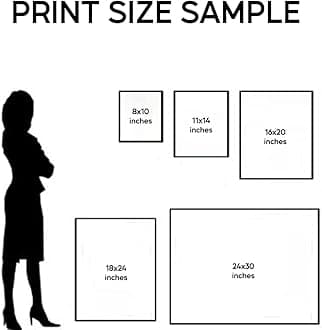 Daisy Flower Art Print, Flower Market Poster Wall art Decor, Botanical Floral Artwork for Bedroom, Bathroom, Living room Decoration (Daisy, 11x14 inches (Unframed))