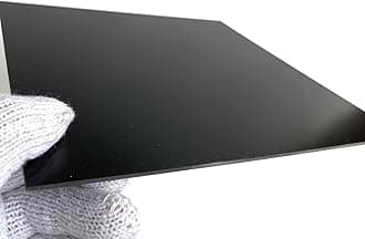 G10 Glass Fiber Sheet 235X235X1.0MM for RC Model Black Color